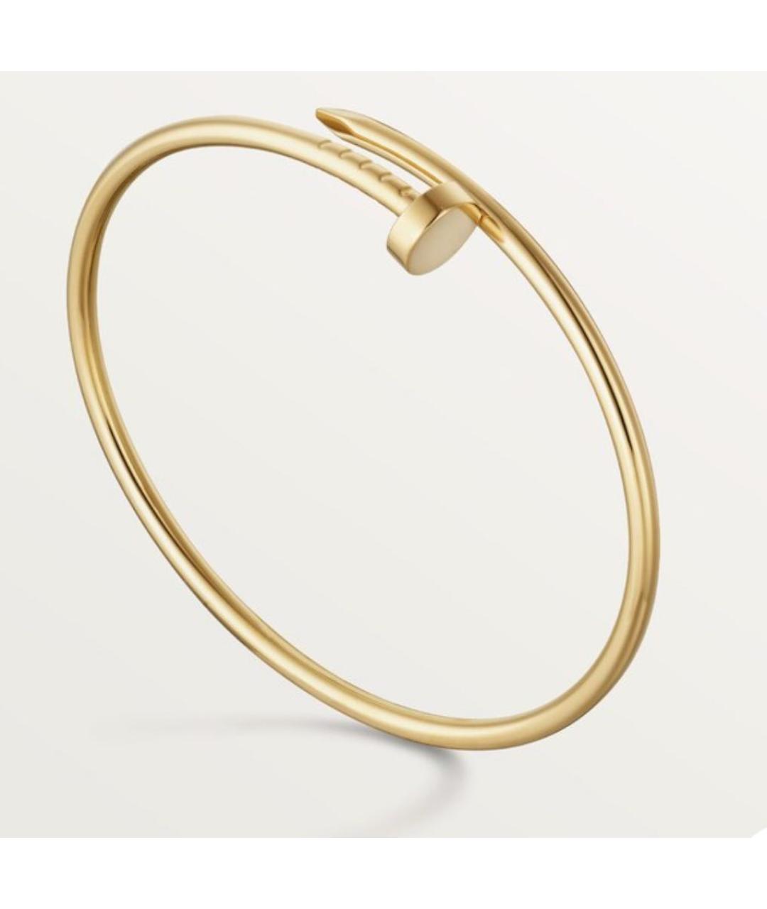 CARTIER Золотой браслет из желтого золота, фото 2