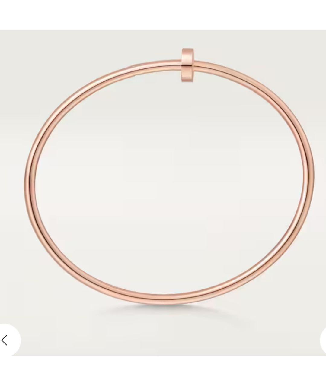 CARTIER Розовый браслет из розового золота, фото 3