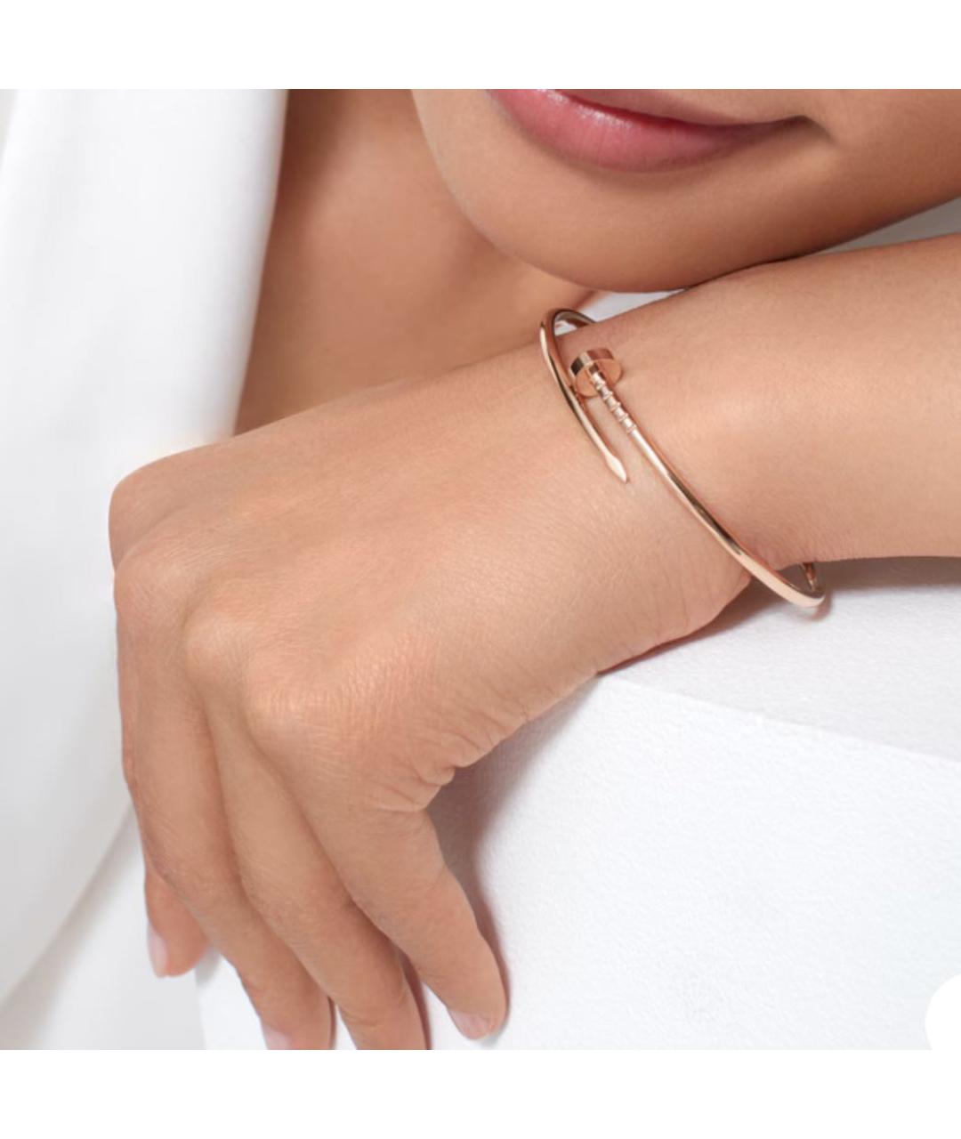 CARTIER Розовый браслет из розового золота, фото 2