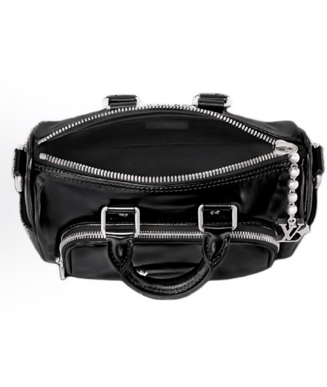 LOUIS VUITTON Черная сумка на плечо, фото 4