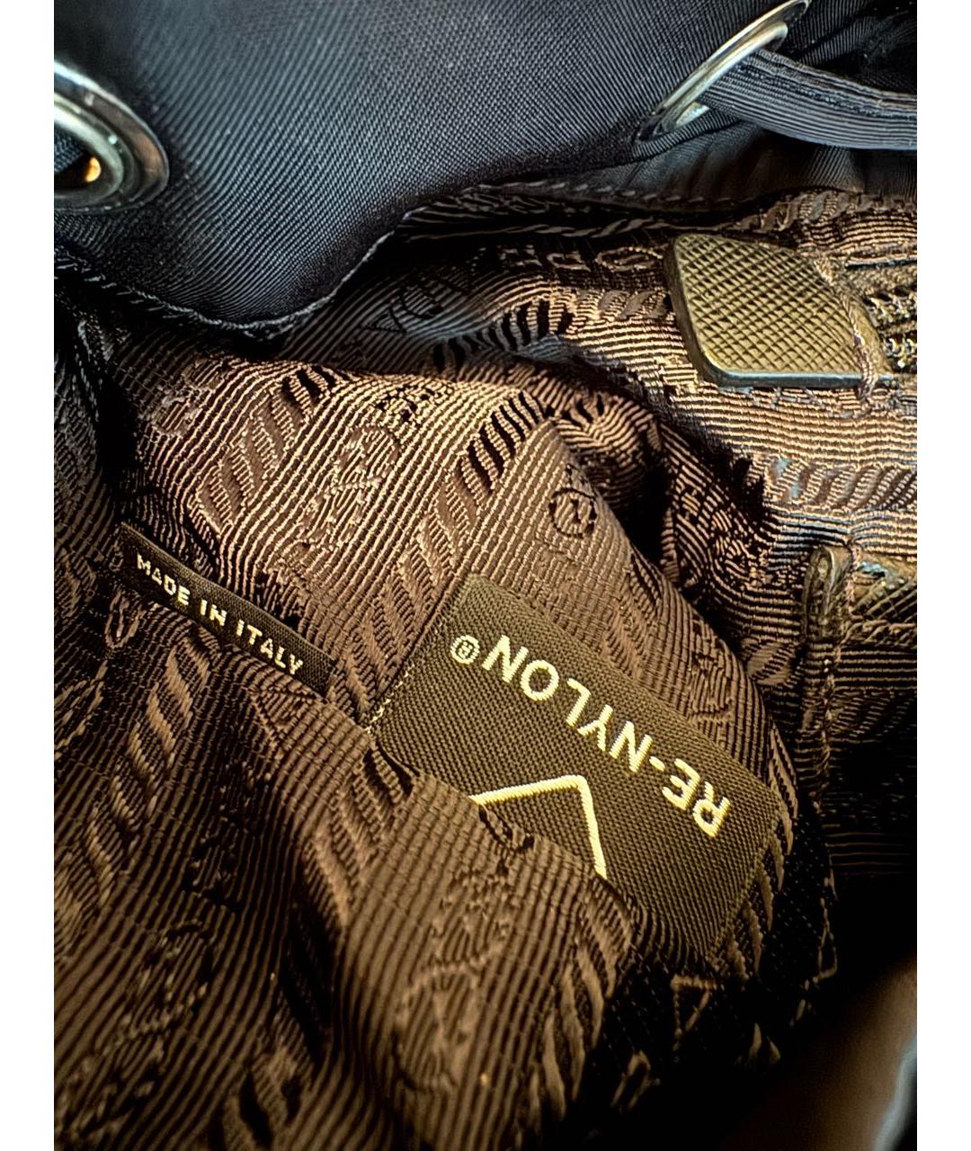 PRADA Черный рюкзак, фото 6