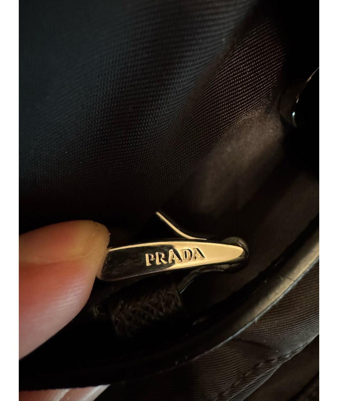 PRADA Черный рюкзак, фото 2