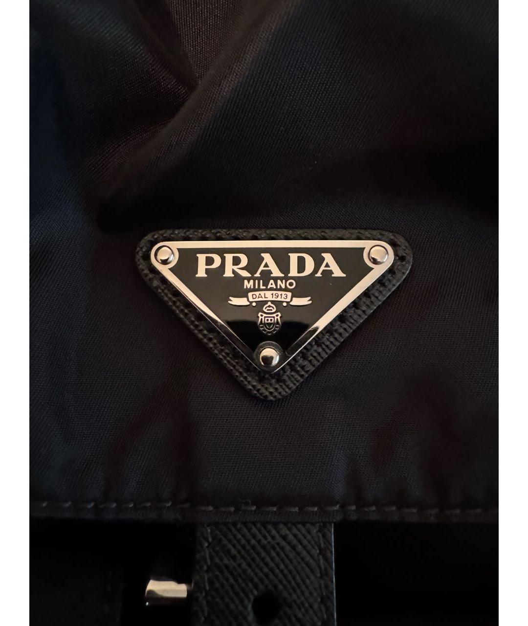 PRADA Черный рюкзак, фото 3