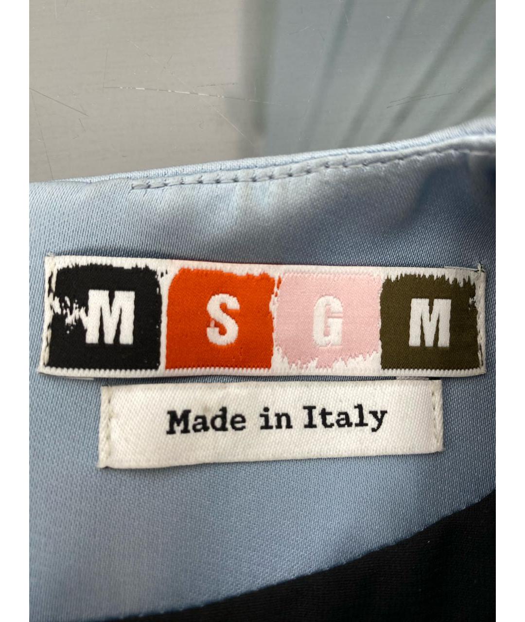 MSGM Мульти полиэстеровая блузы, фото 3