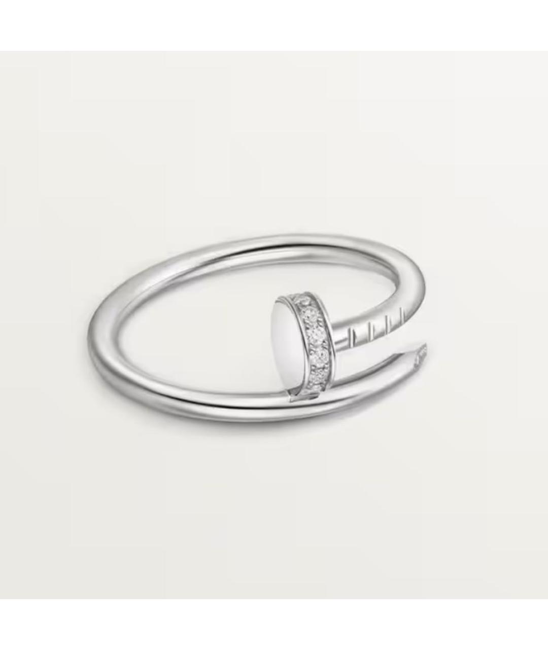 CARTIER Серебряное кольцо из белого золота, фото 2