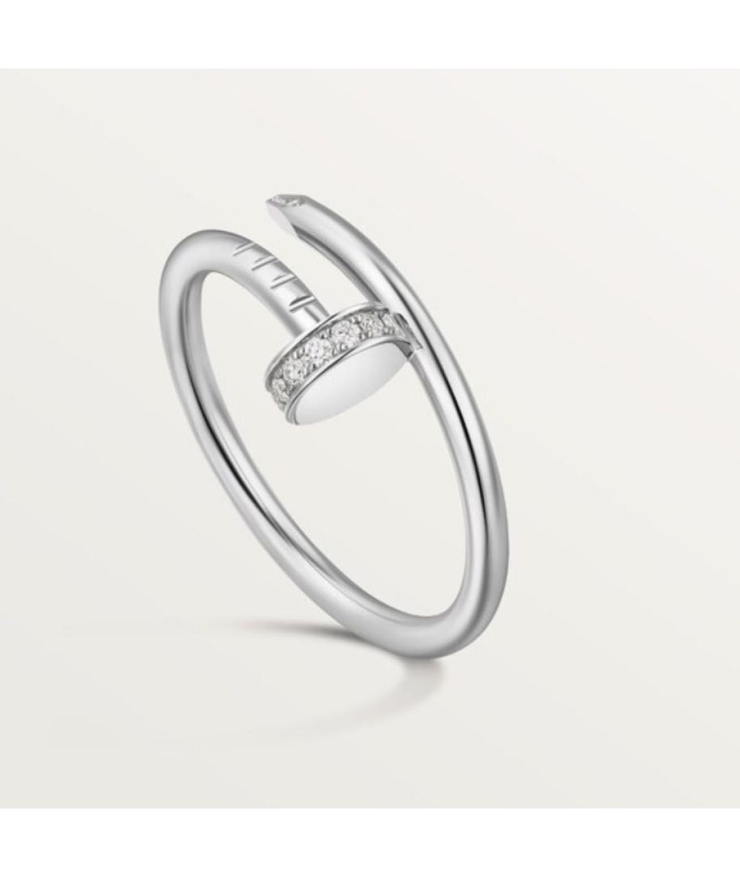 CARTIER Серебряное кольцо из белого золота, фото 3