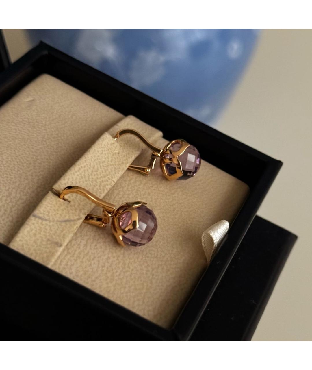 CHOPARD Розовые серьги из розового золота, фото 5