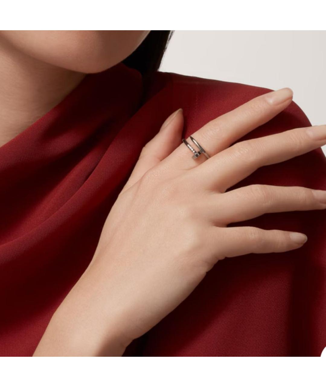 CARTIER Серебряное кольцо из белого золота, фото 4