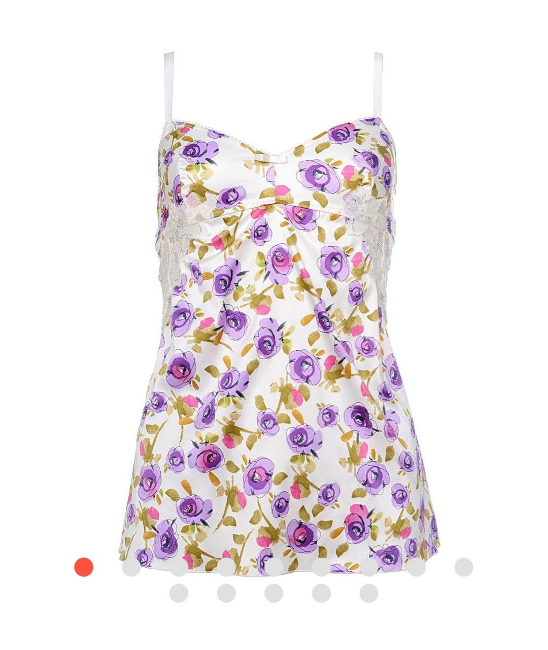 DOLCE&GABBANA Мульти полиэстеровая майка, фото 9