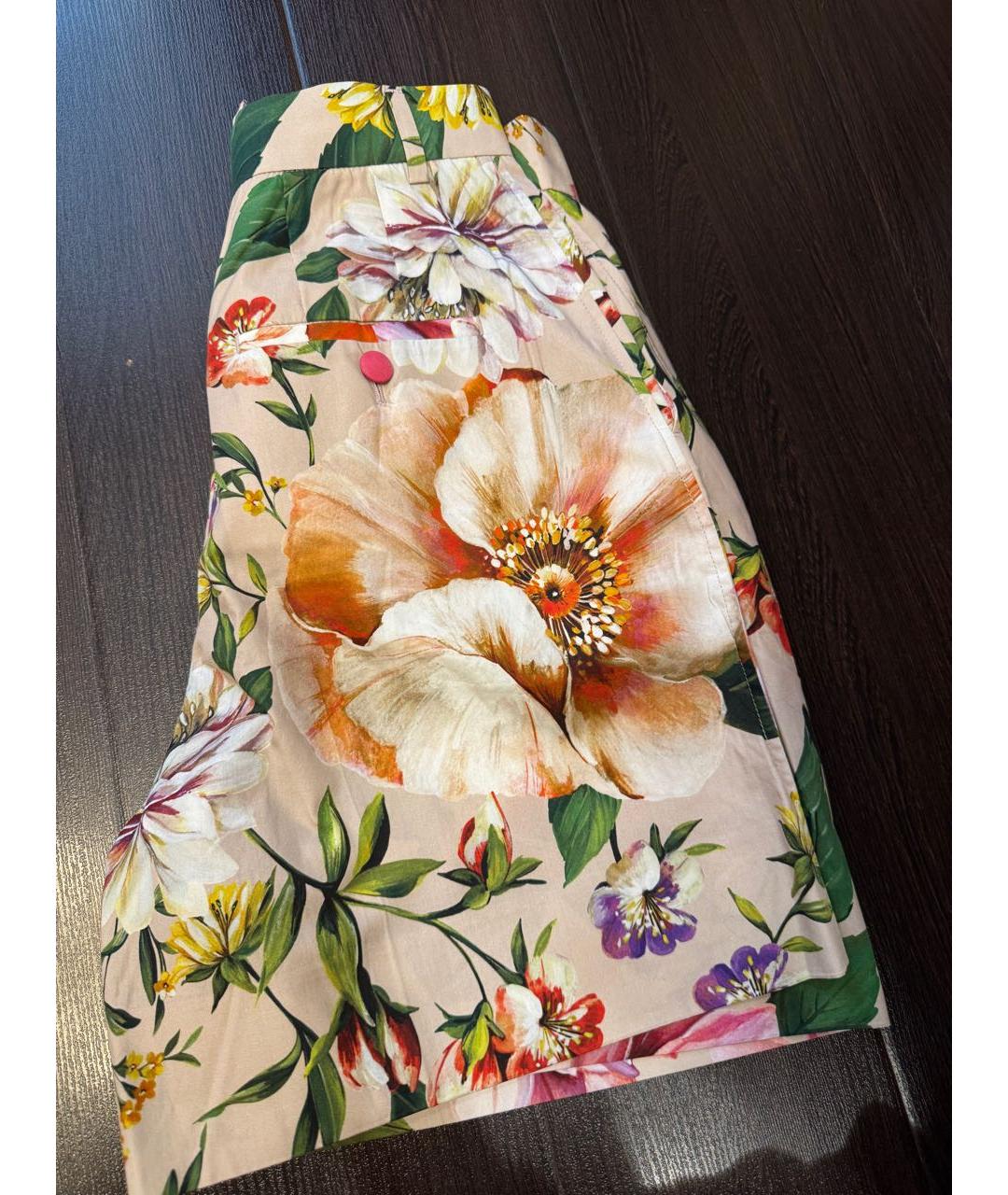 DOLCE&GABBANA Розовые шорты, фото 3