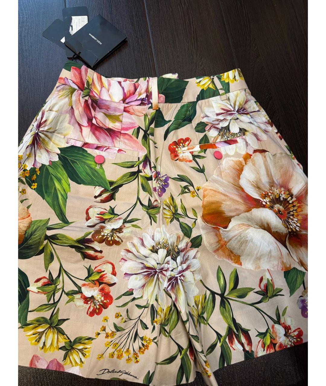 DOLCE&GABBANA Розовые шорты, фото 2