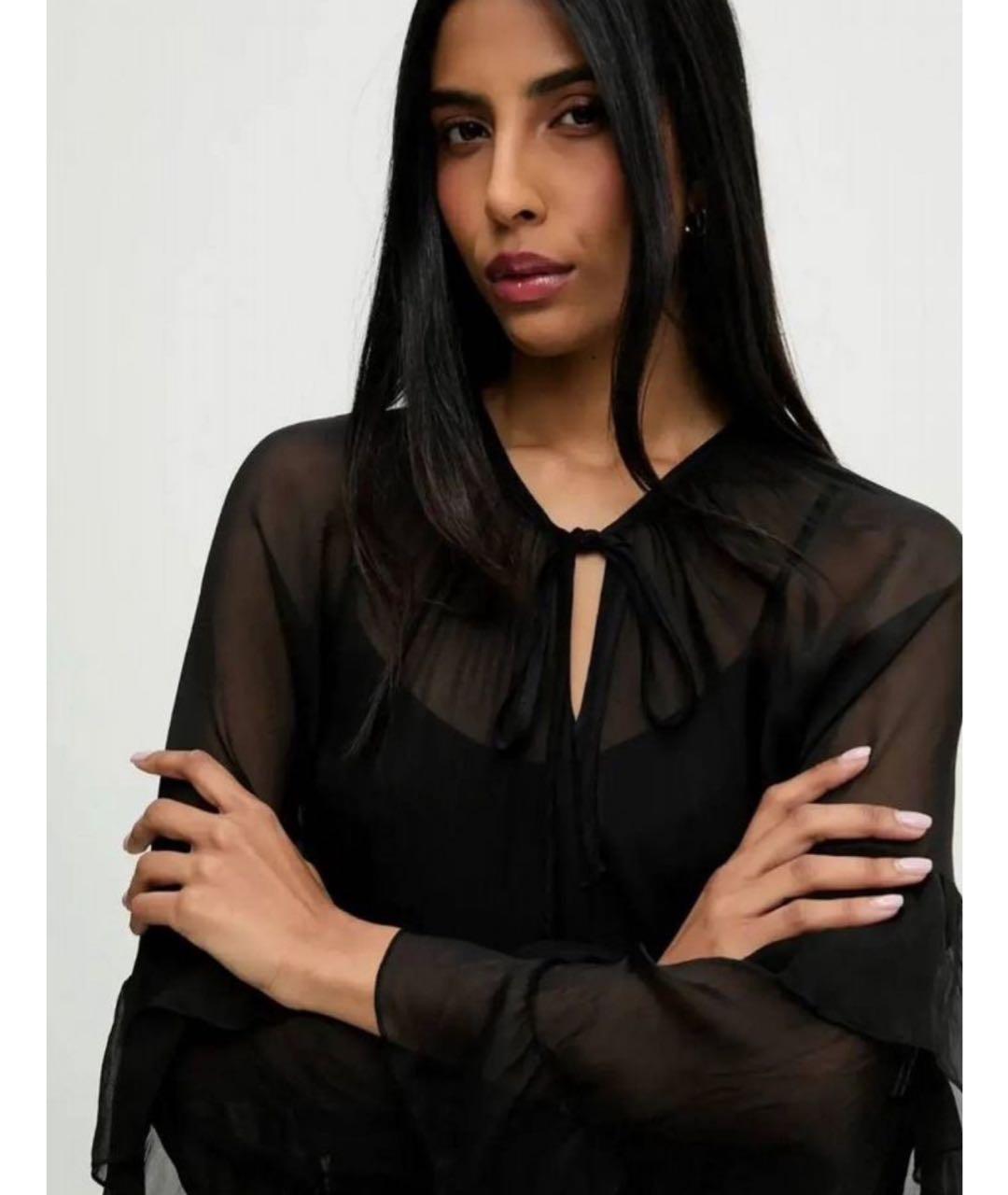 MAX MARA Черное вискозное вечернее платье, фото 7