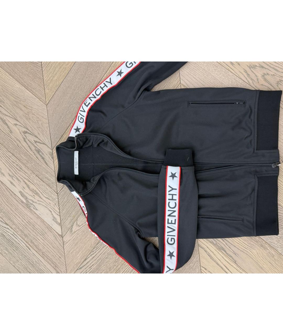 GIVENCHY Черный полиэстеровый костюм с брюками, фото 2