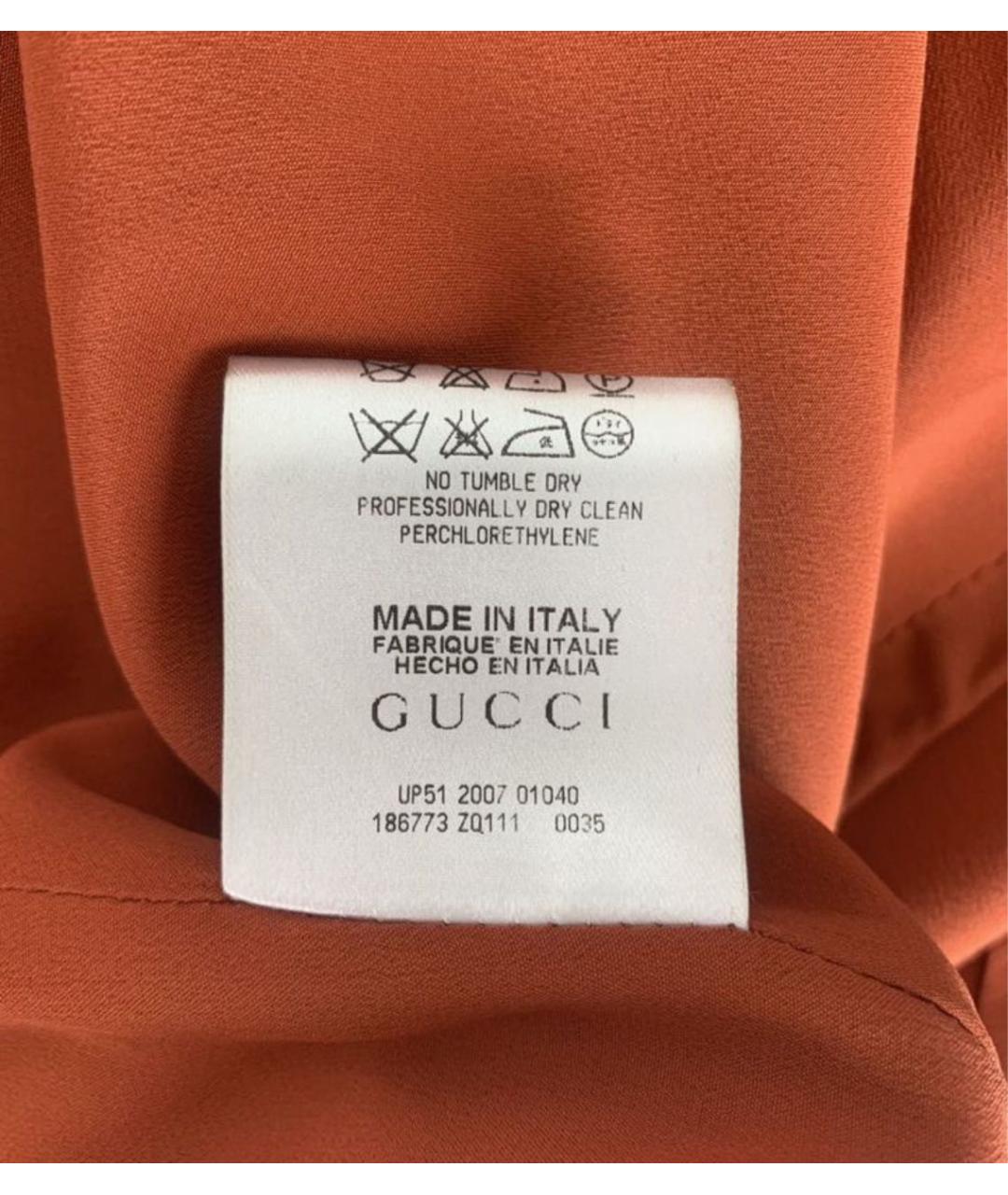 GUCCI Шелковое платье, фото 7