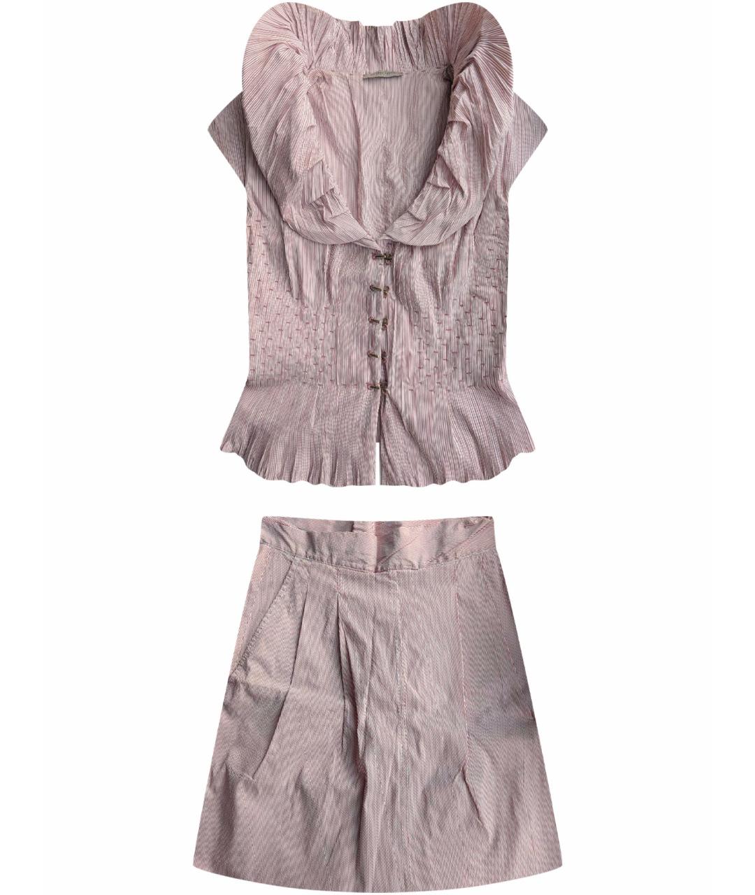 BOTTEGA VENETA Красный костюм с юбками, фото 1