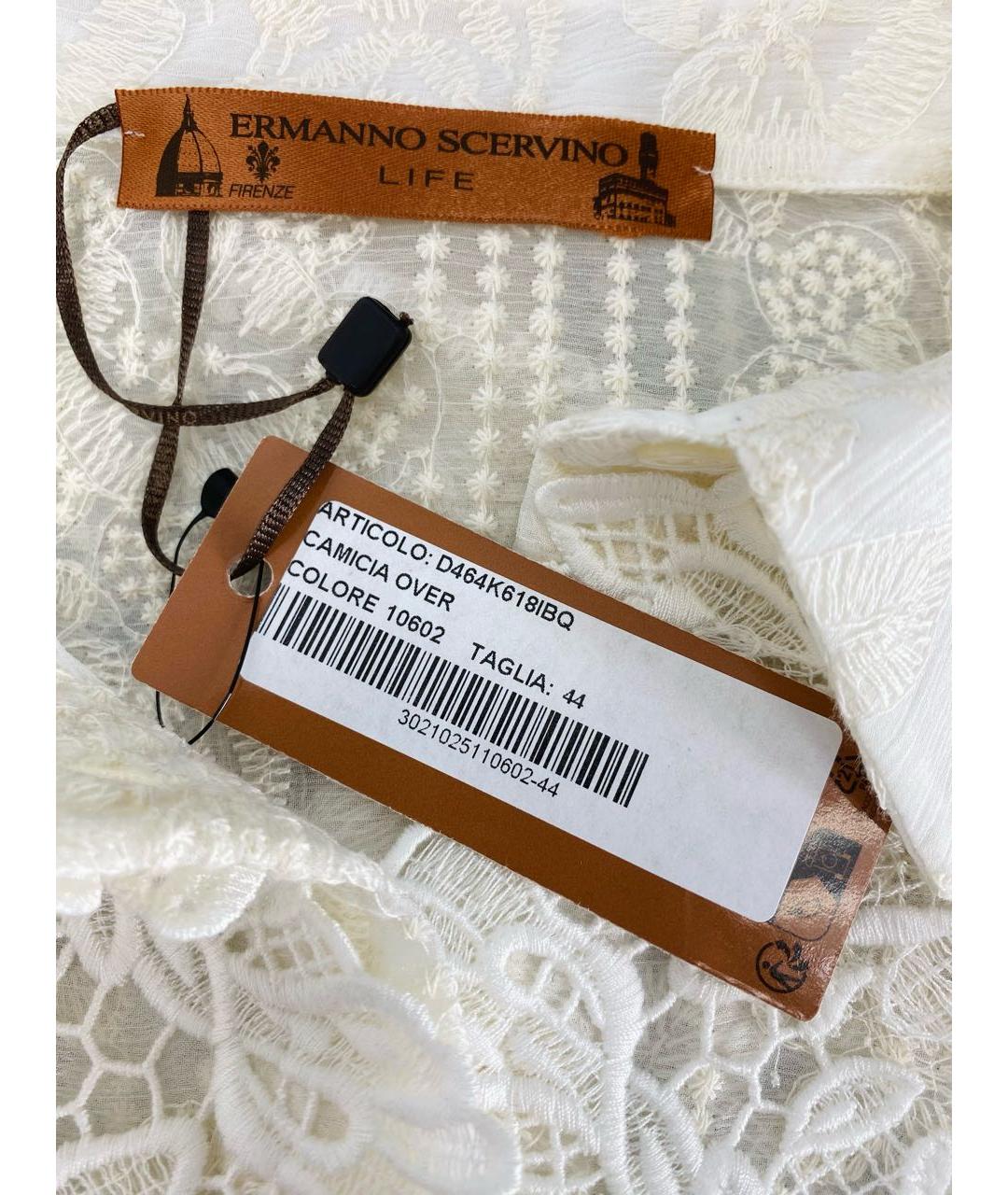 ERMANNO SCERVINO Полиэстеровая рубашка, фото 3