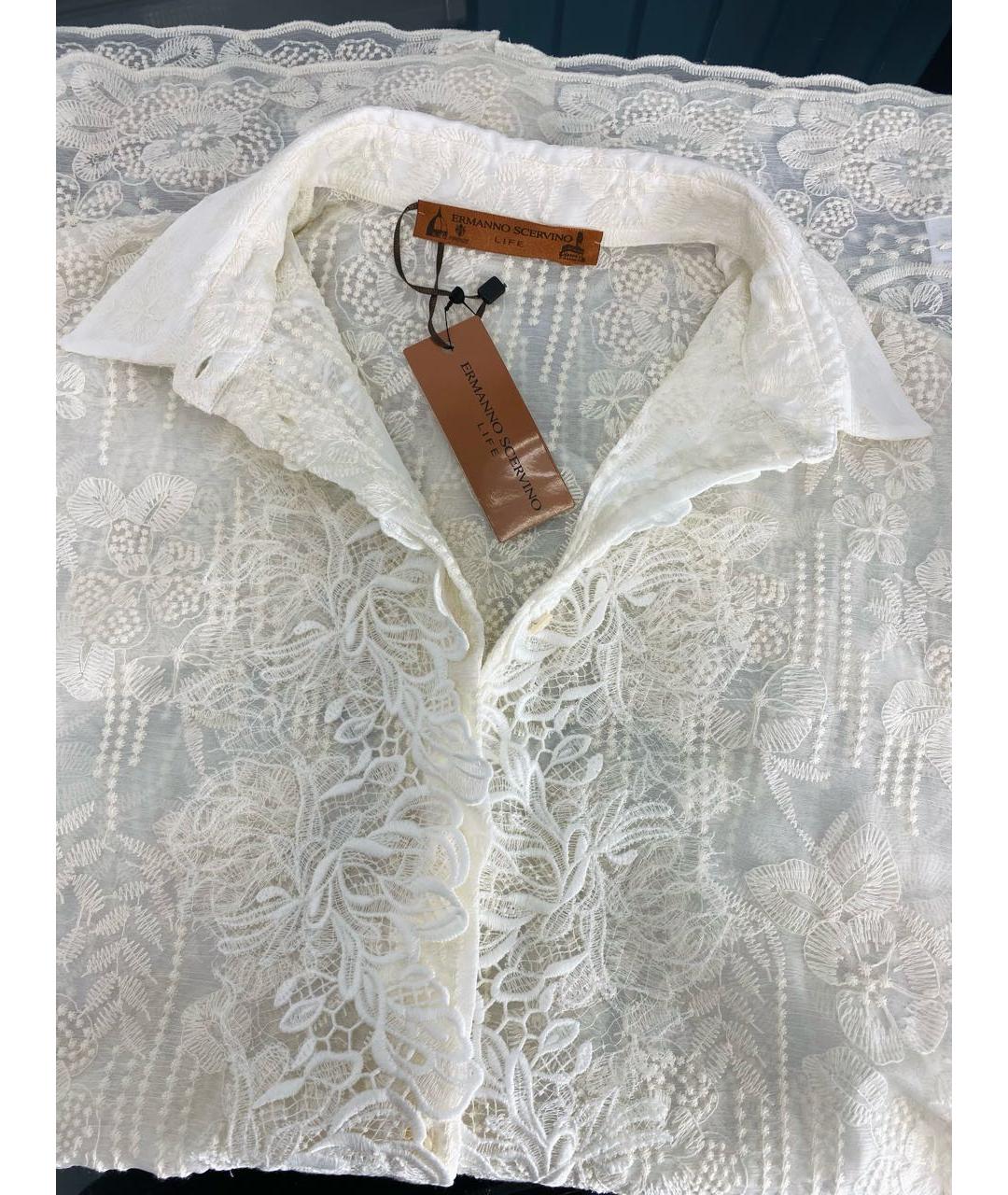 ERMANNO SCERVINO Полиэстеровая рубашка, фото 2