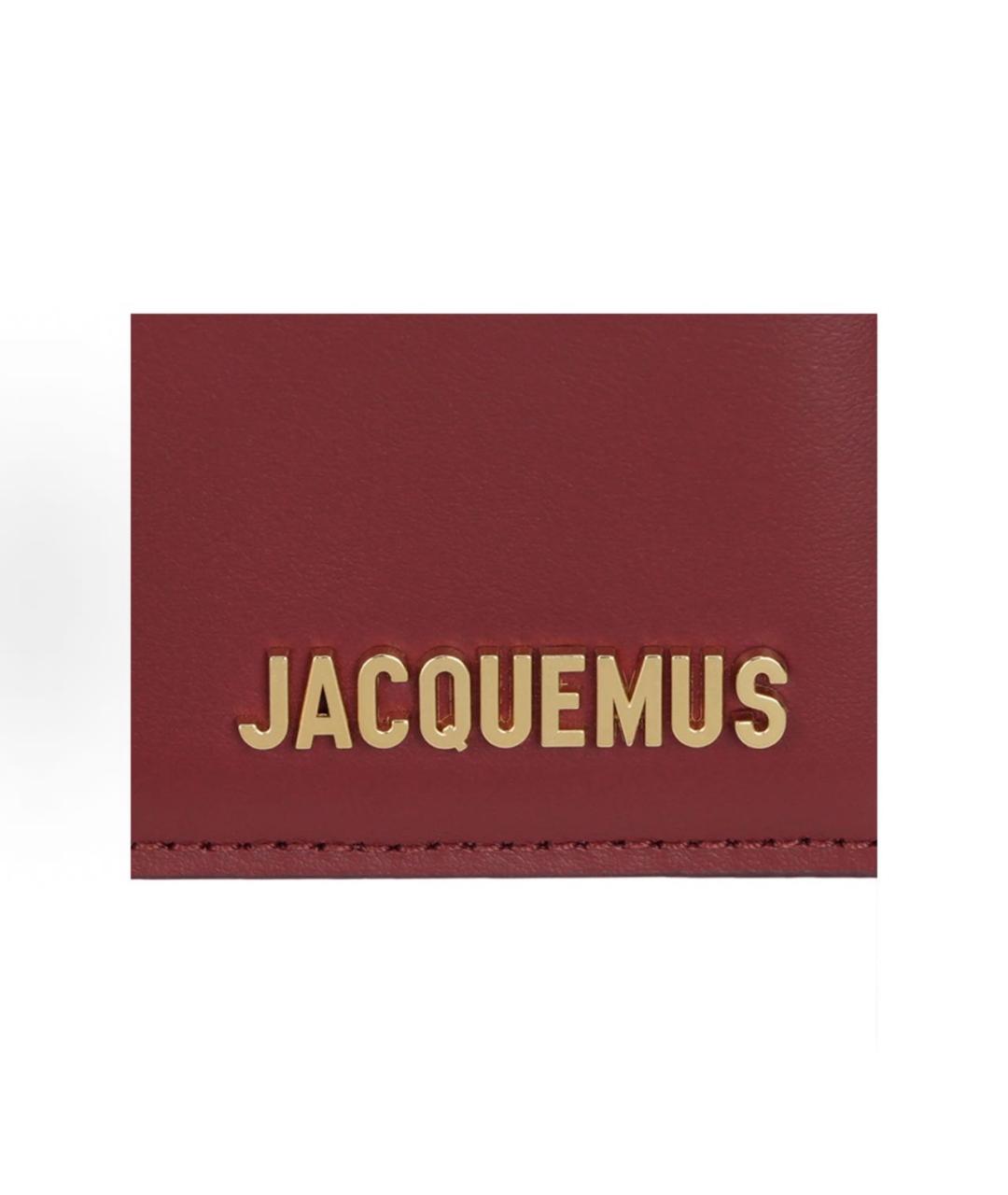 JACQUEMUS Коричневая кожаная сумка через плечо, фото 6