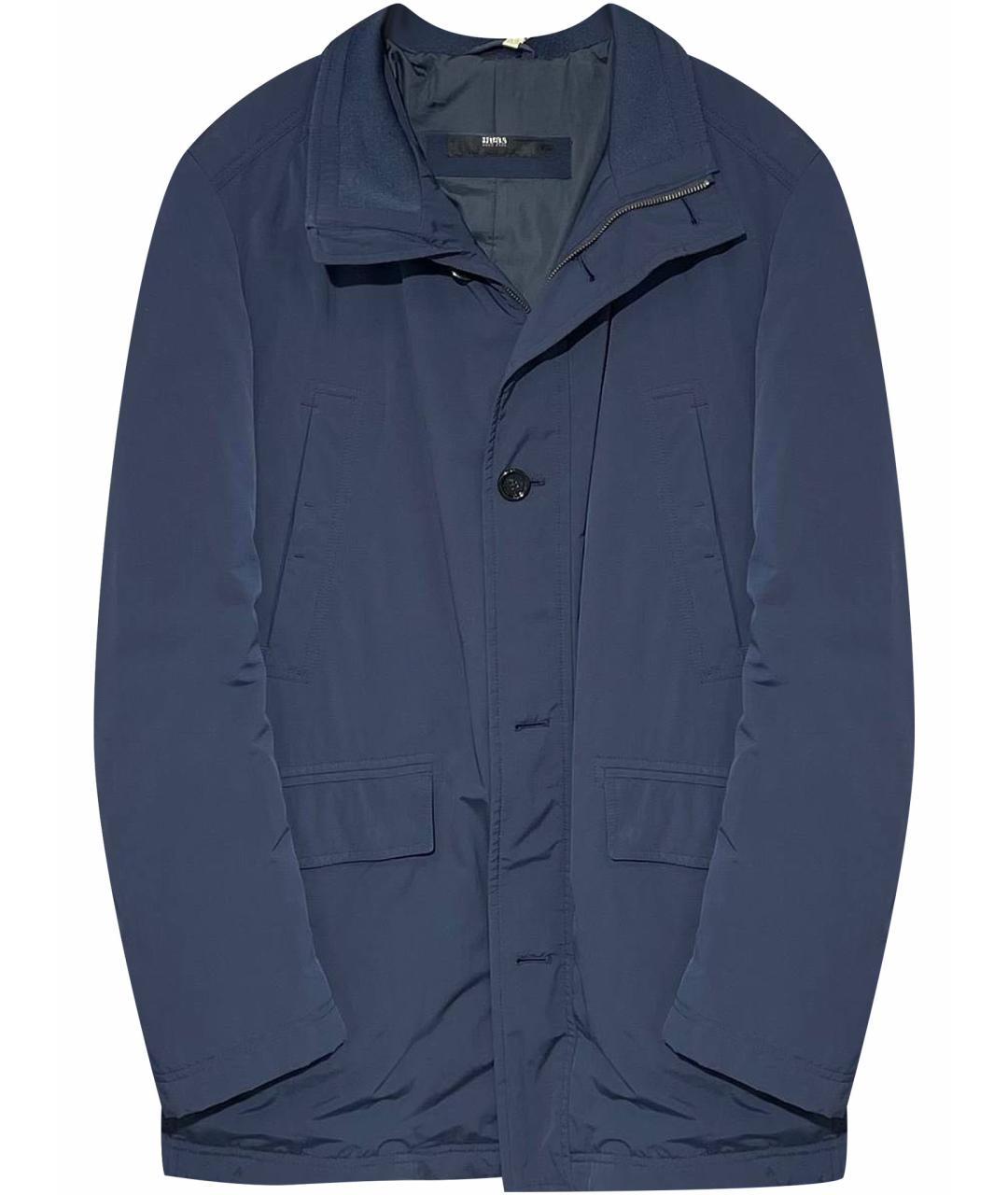 HUGO BOSS Темно-синяя куртка, фото 1