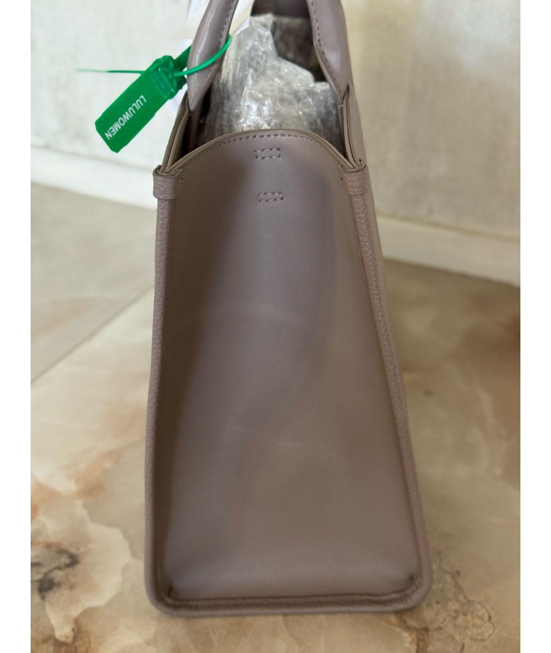 FURLA Коричневая кожаная сумка тоут, фото 5