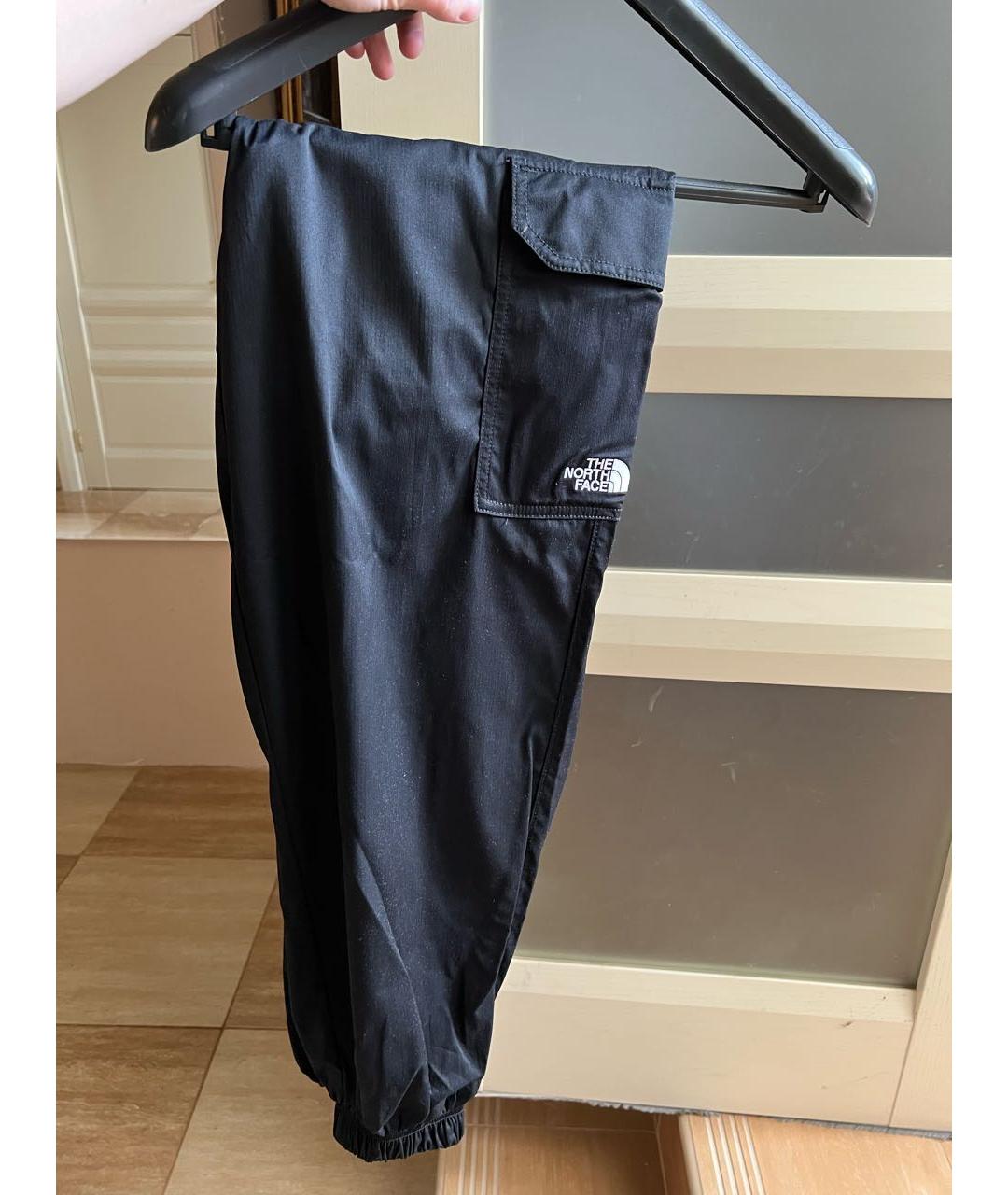 THE NORTH FACE Черные полиамидовые спортивные брюки и шорты, фото 2