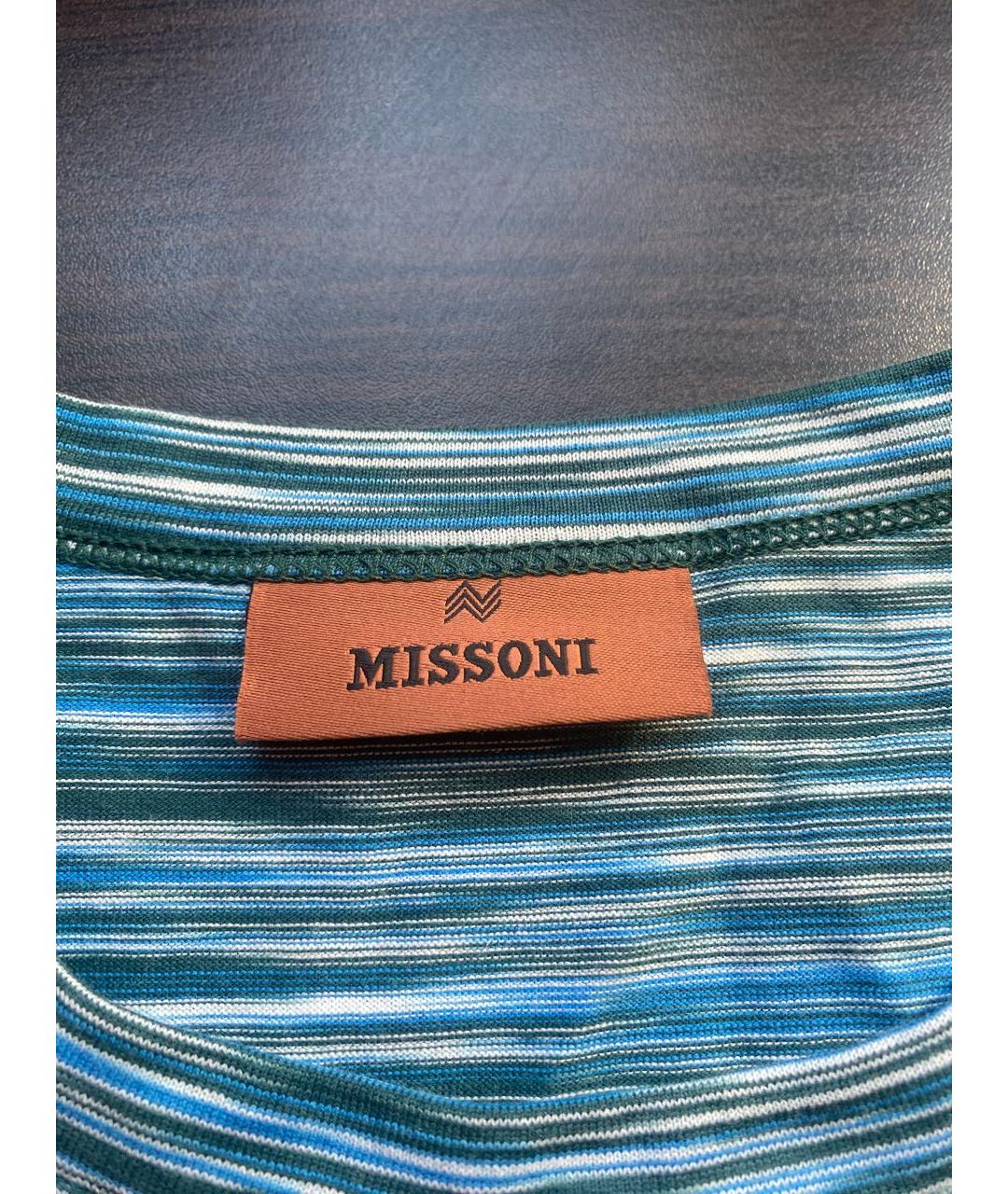 MISSONI Мульти хлопковая футболка, фото 4