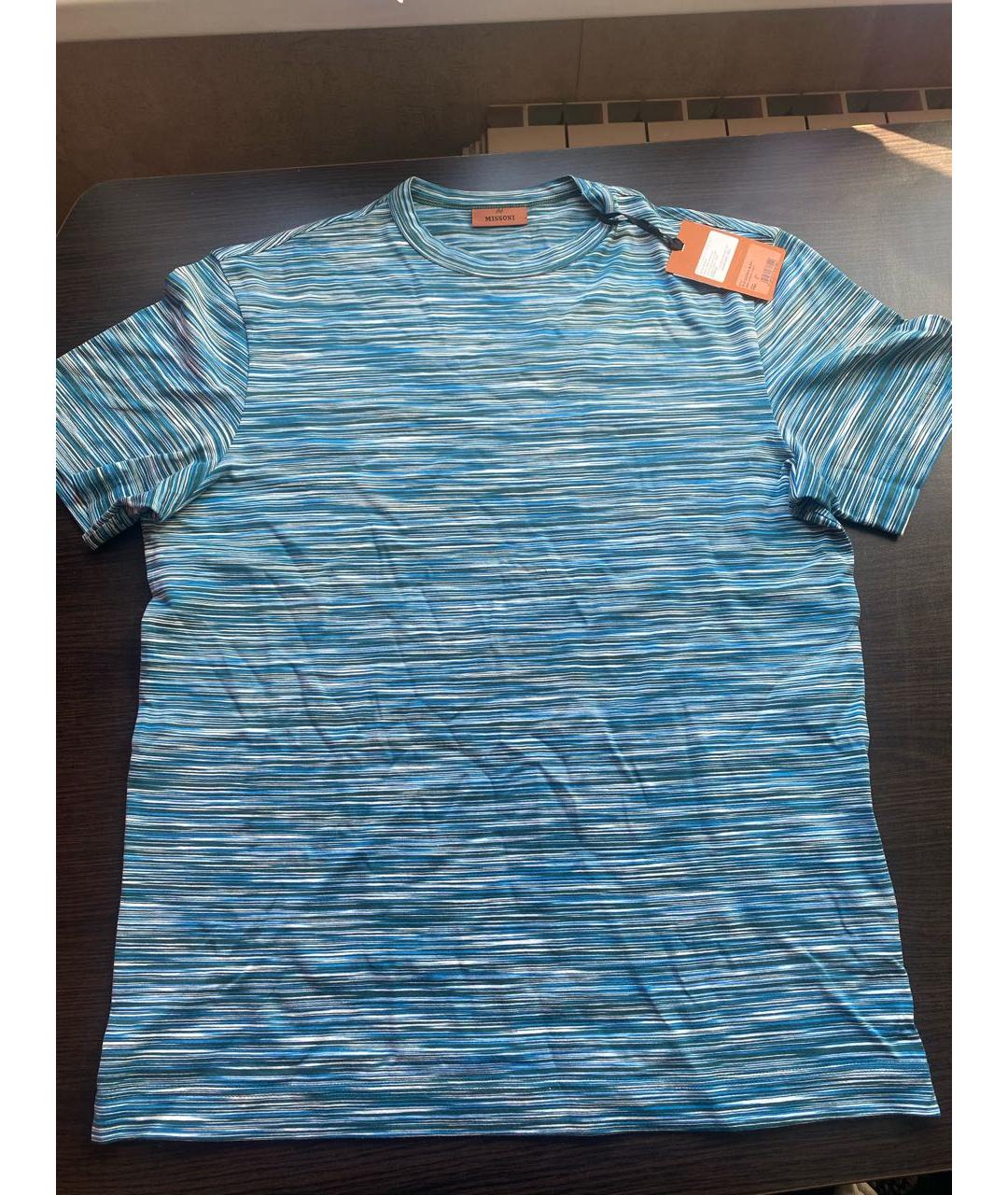 MISSONI Мульти хлопковая футболка, фото 7