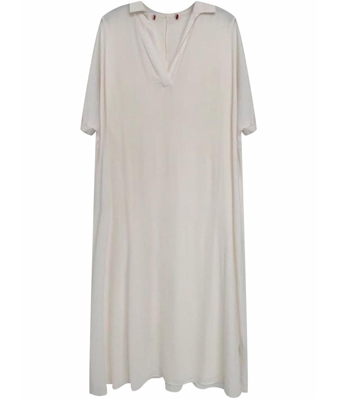 MAX MARA Белое повседневное платье, фото 1
