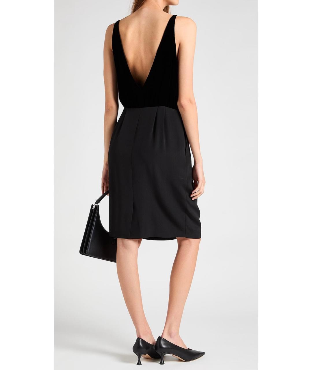 CELINE Черное коктейльное платье, фото 3