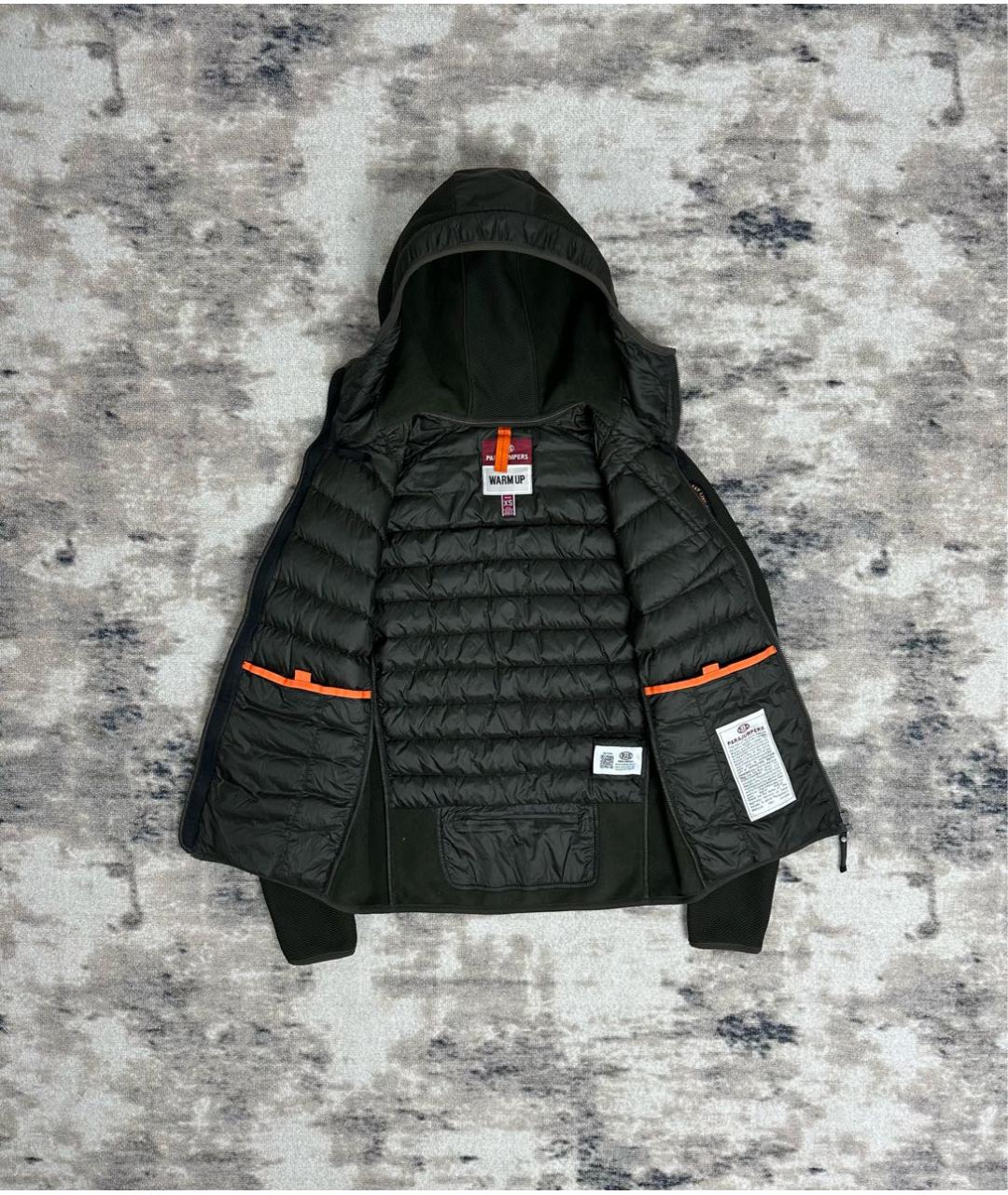 PARAJUMPERS Зеленая полиамидовая куртка, фото 3
