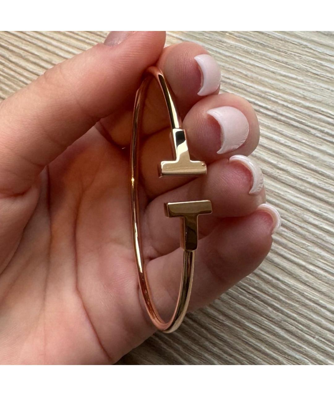 TIFFANY&CO Золотой браслет из розового золота, фото 3