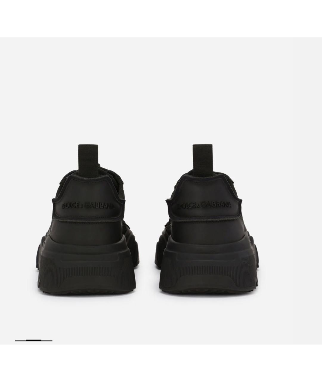 DOLCE&GABBANA Черные кроссовки, фото 4