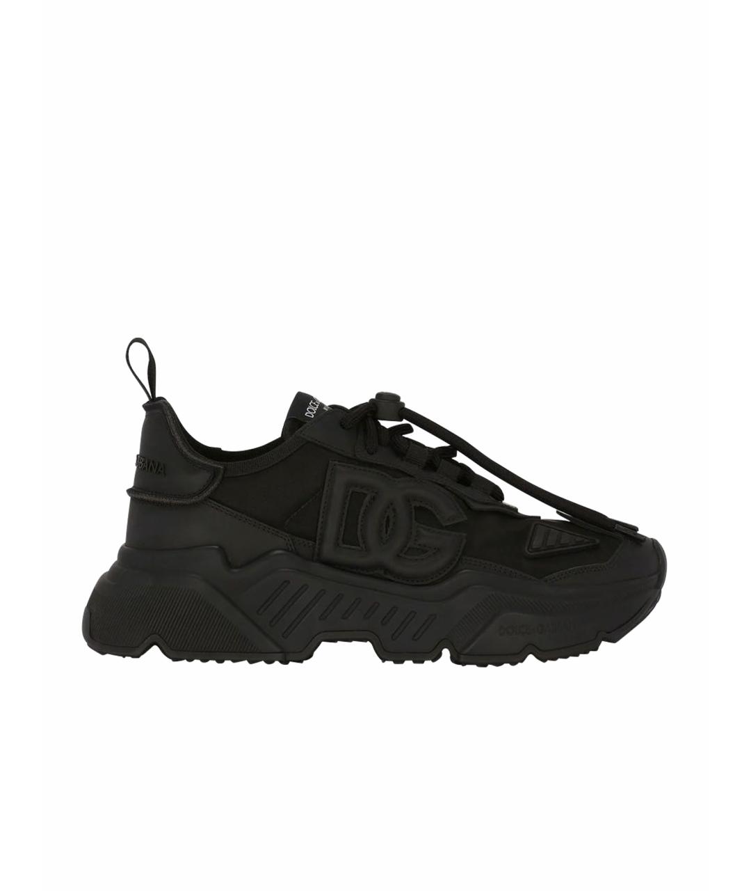 DOLCE&GABBANA Черные кроссовки, фото 1