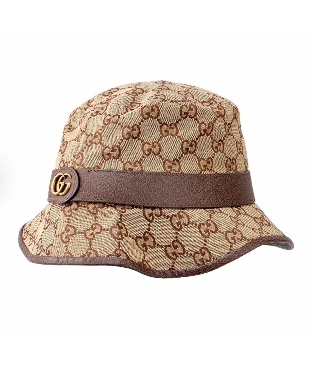 GUCCI Бежевая панама, фото 2