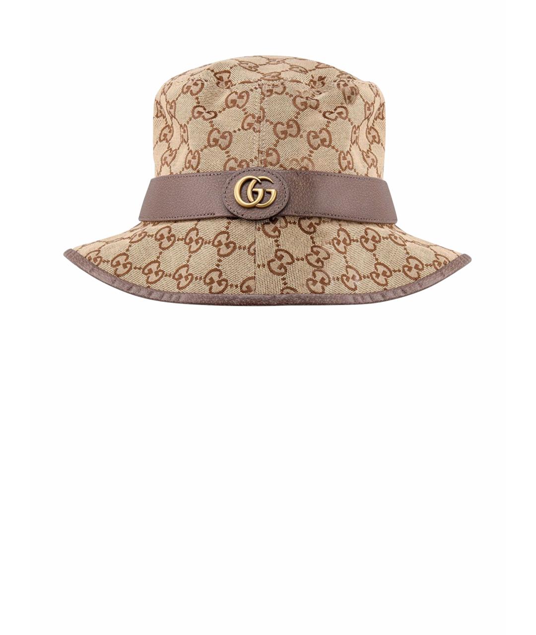 GUCCI Бежевая панама, фото 1