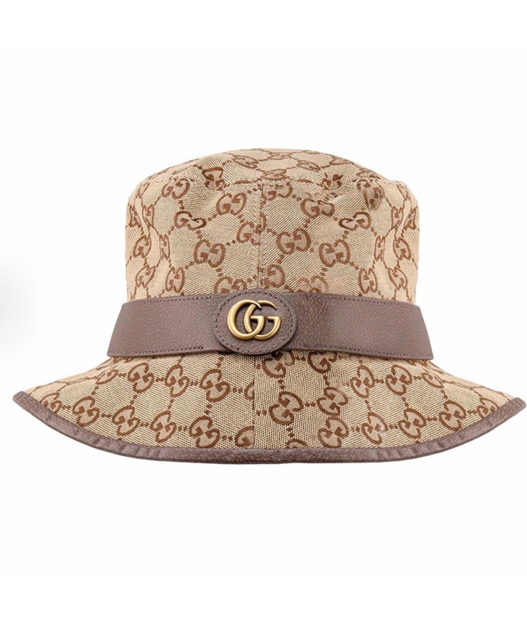 GUCCI Бежевая панама, фото 6