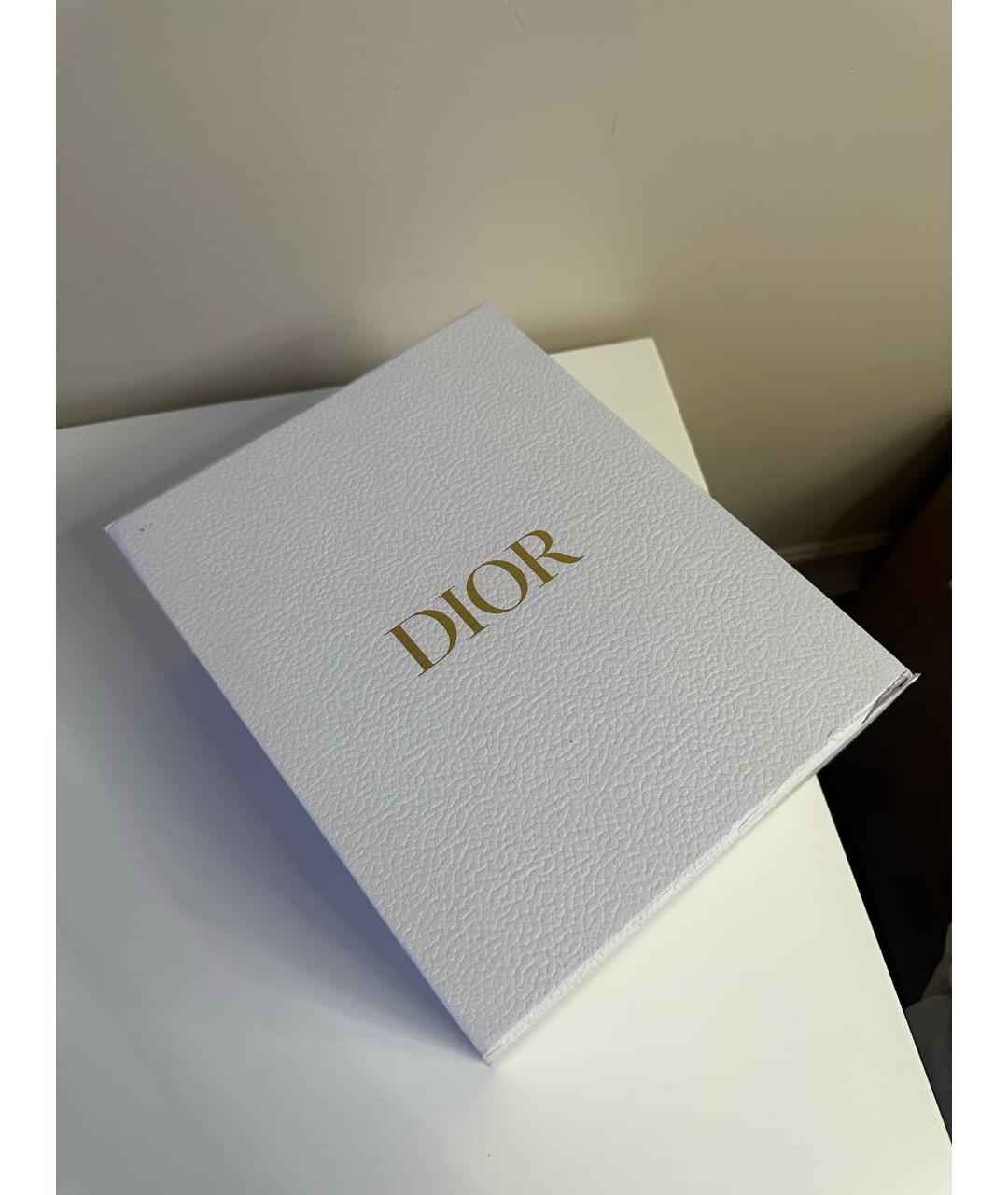 CHRISTIAN DIOR Белая кожаная сумка через плечо, фото 6