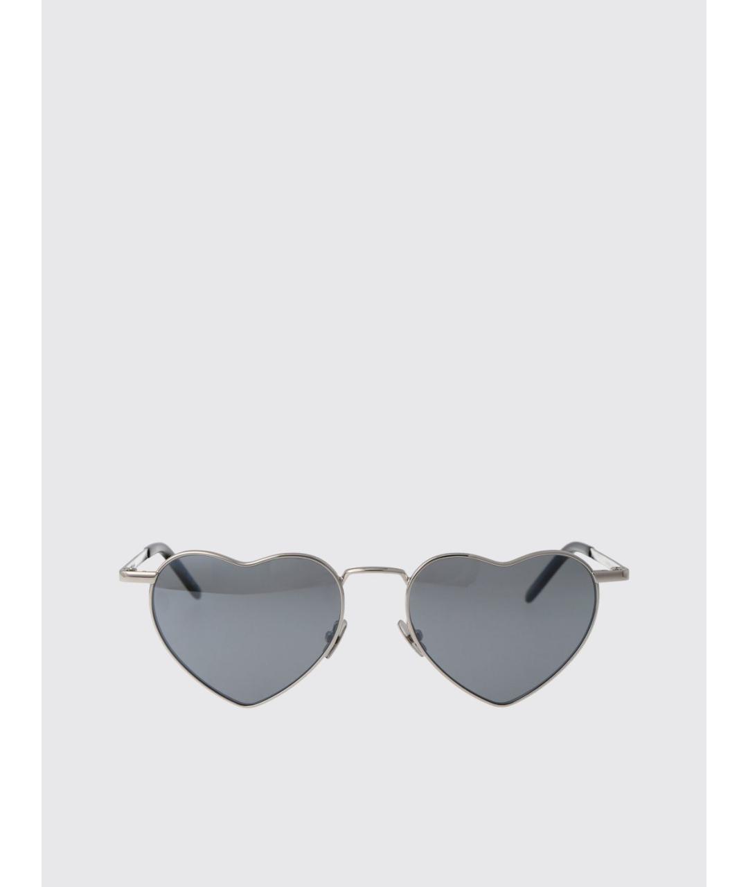 SAINT LAURENT Серебряные солнцезащитные очки, фото 2