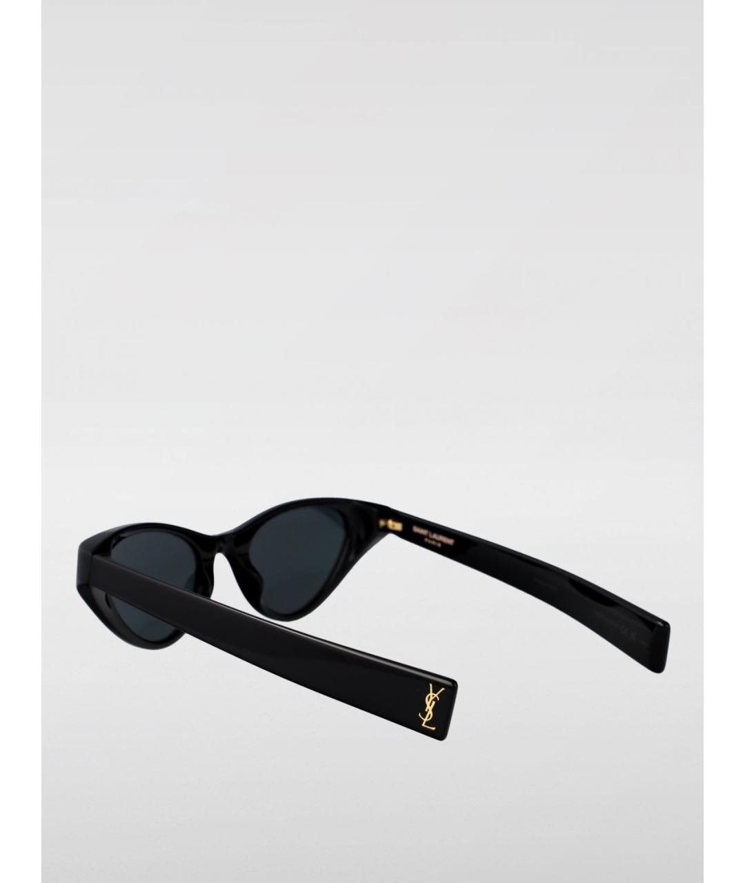 SAINT LAURENT Черные солнцезащитные очки, фото 3