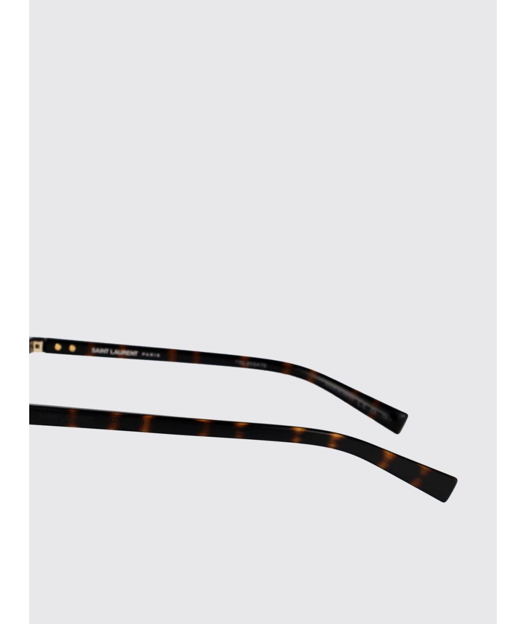 SAINT LAURENT Темно-синие солнцезащитные очки, фото 4