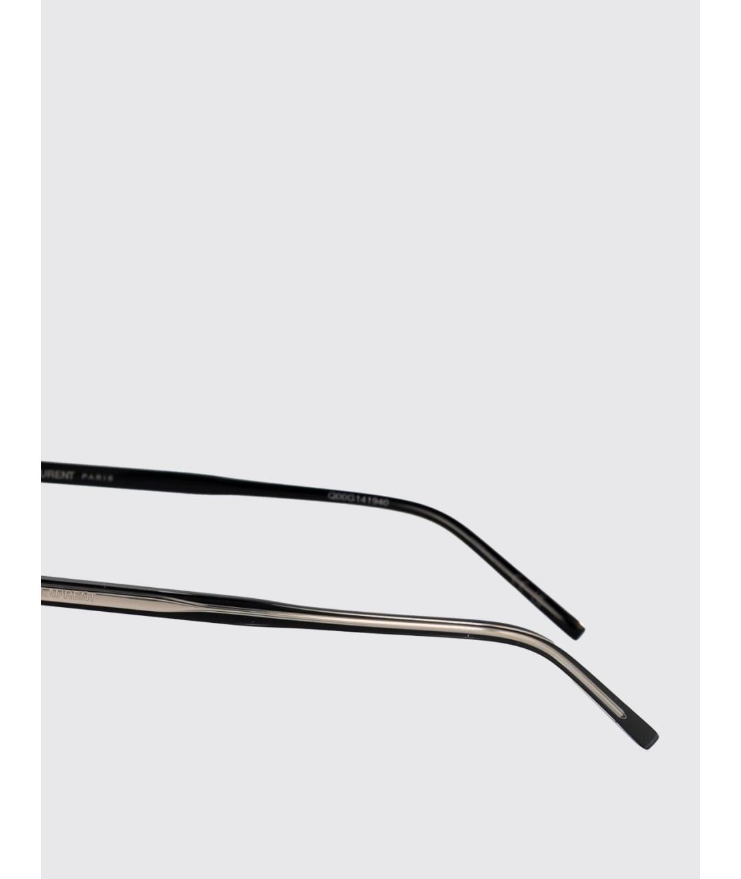 SAINT LAURENT Коричневые солнцезащитные очки, фото 4