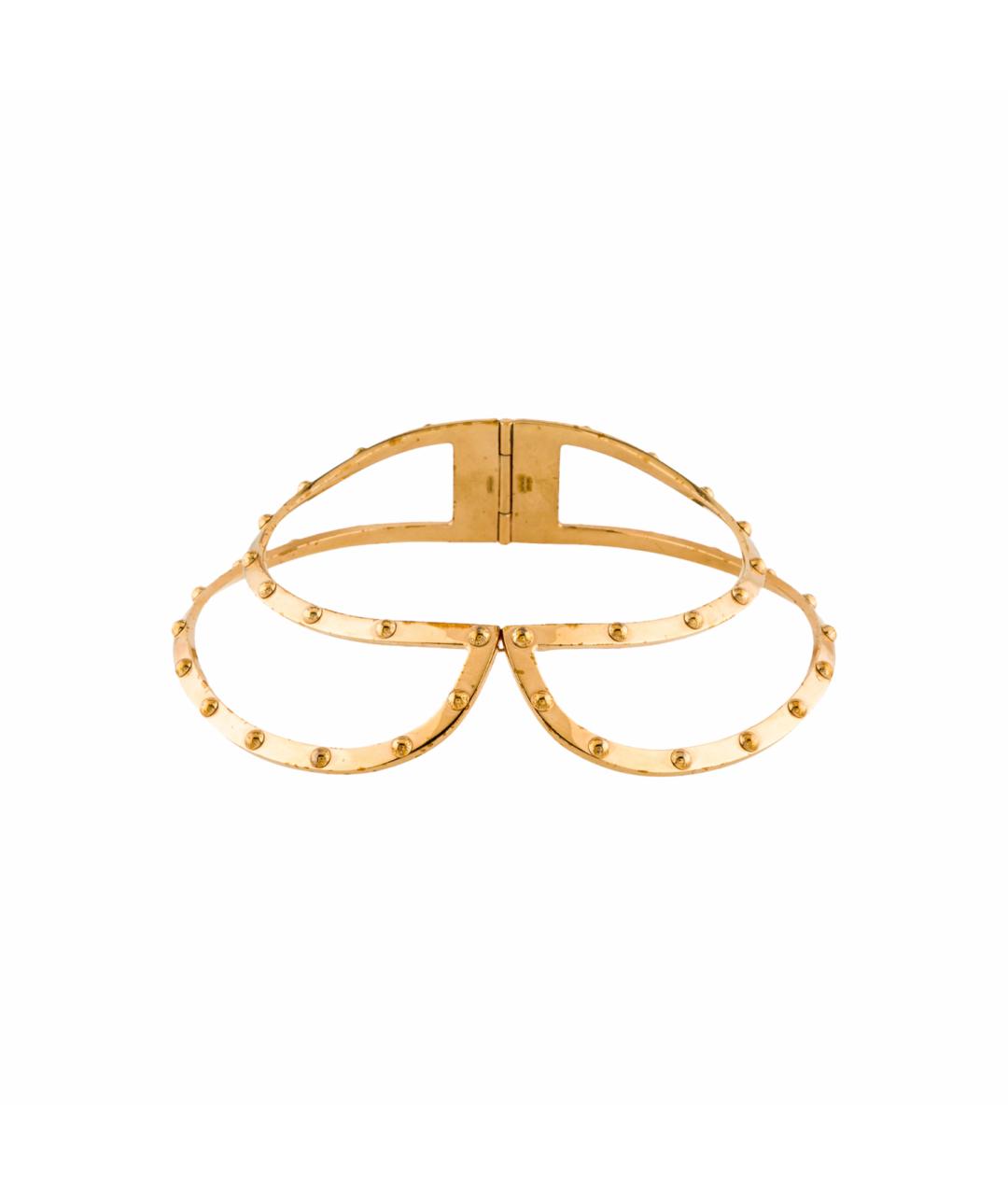 LOUIS VUITTON Золотое латунное колье, фото 1