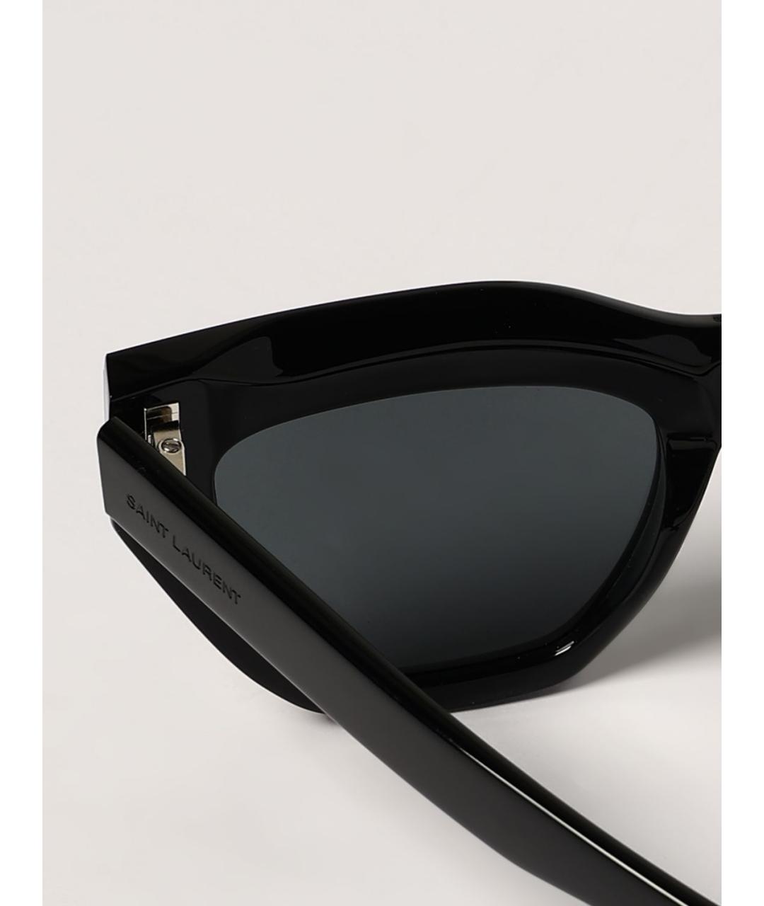 SAINT LAURENT Черные солнцезащитные очки, фото 5