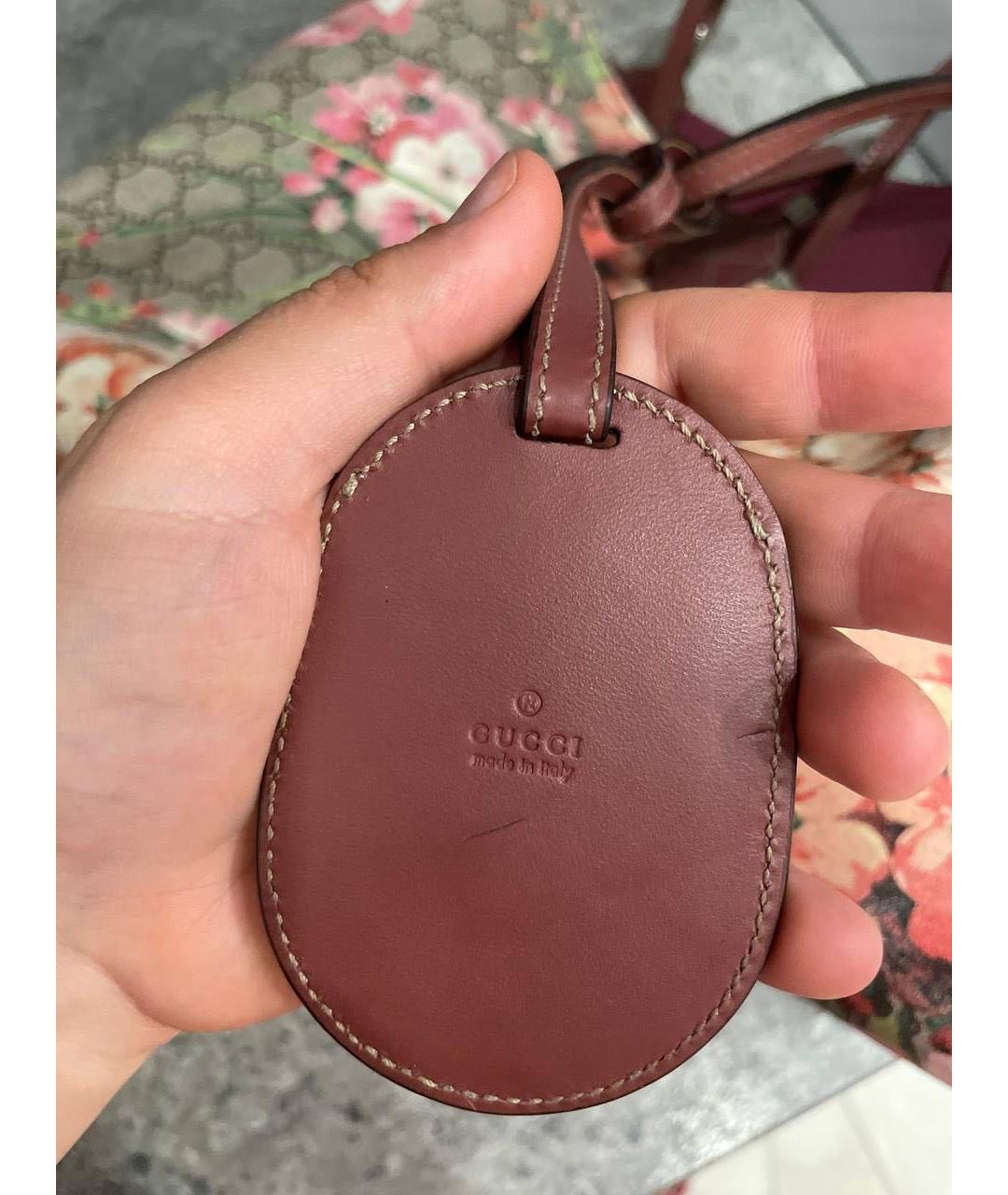 GUCCI Мульти кожаная пляжная сумка, фото 7