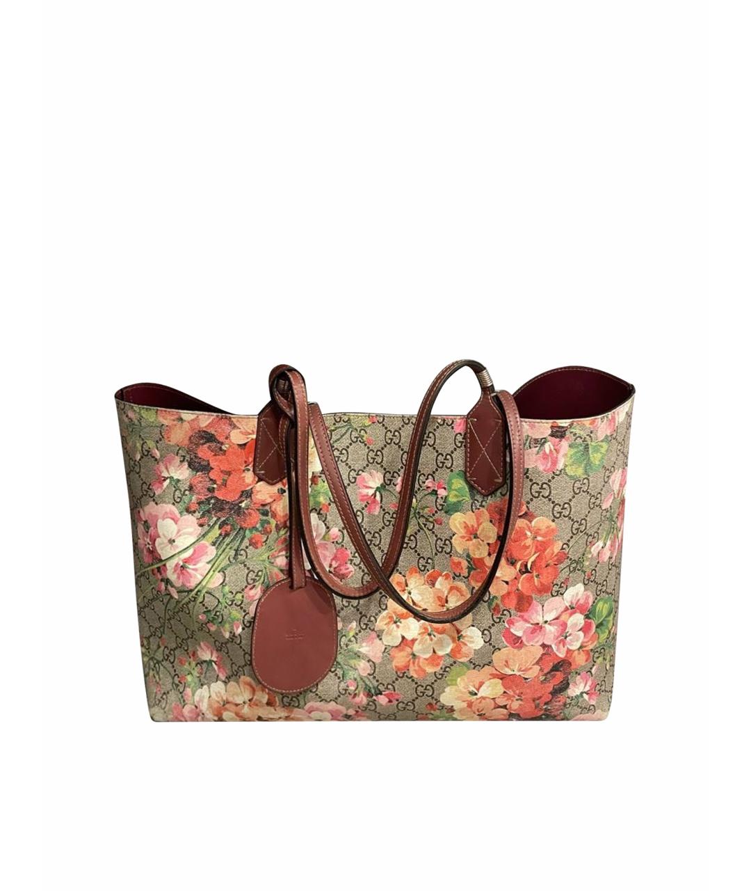GUCCI Мульти кожаная пляжная сумка, фото 1