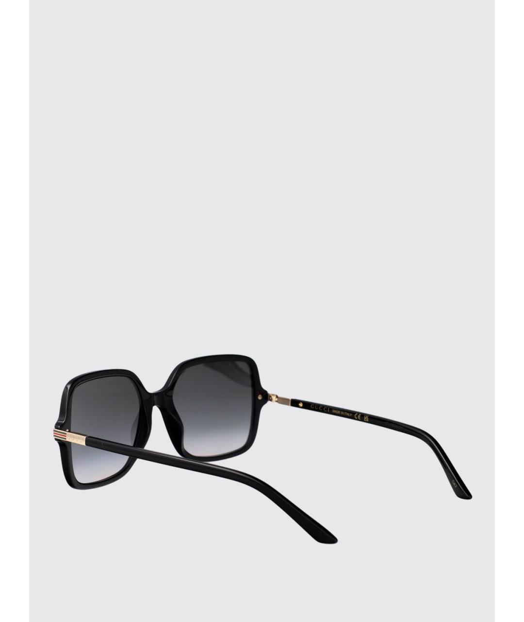 GUCCI Черные солнцезащитные очки, фото 3