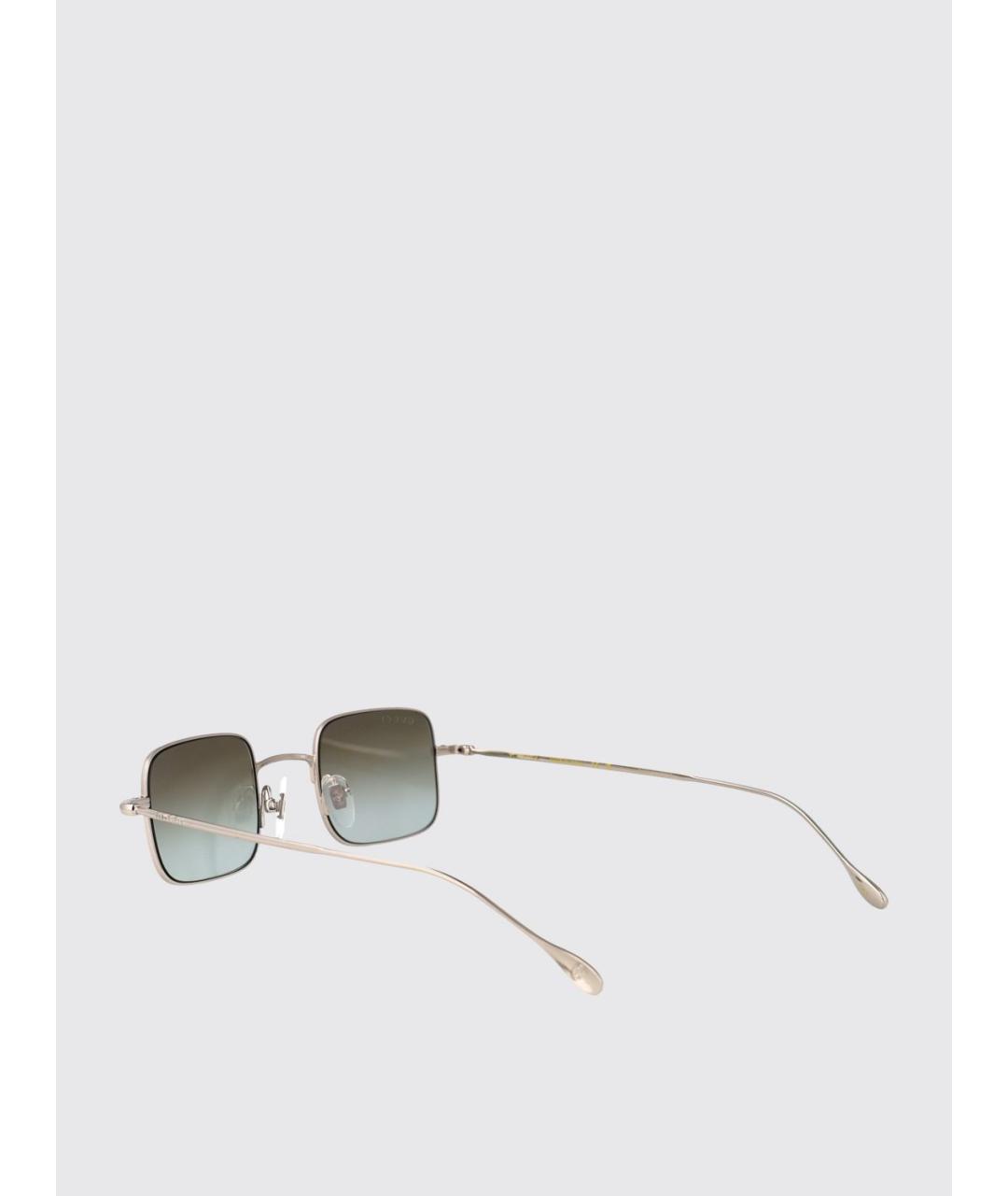 GUCCI Серебряные солнцезащитные очки, фото 3