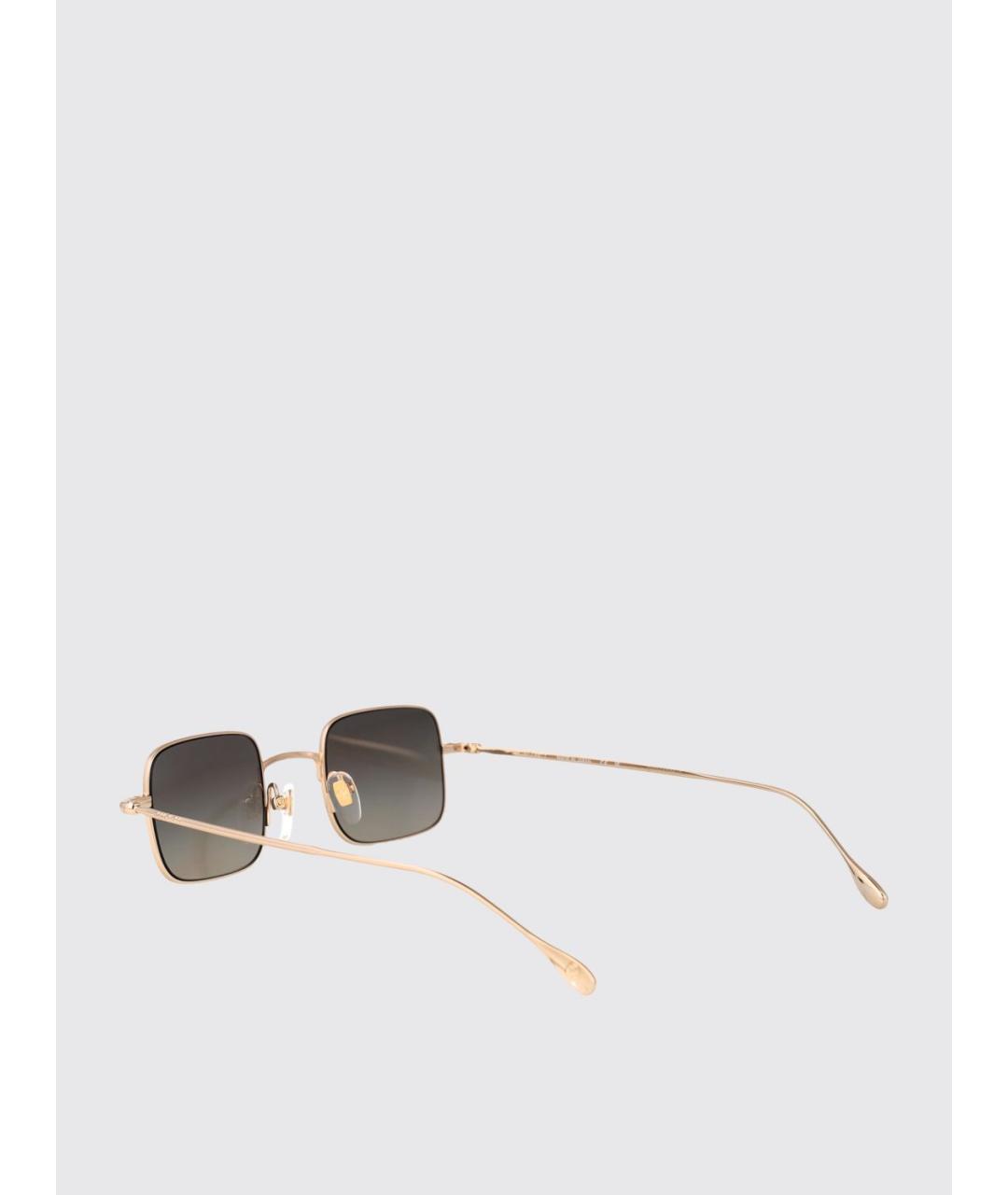 GUCCI Золотые солнцезащитные очки, фото 3