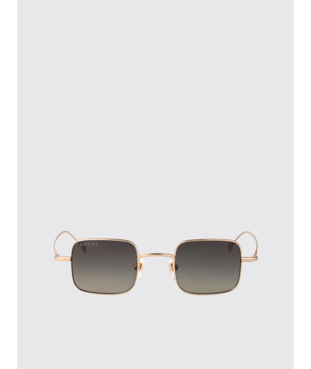GUCCI Золотые солнцезащитные очки, фото 2