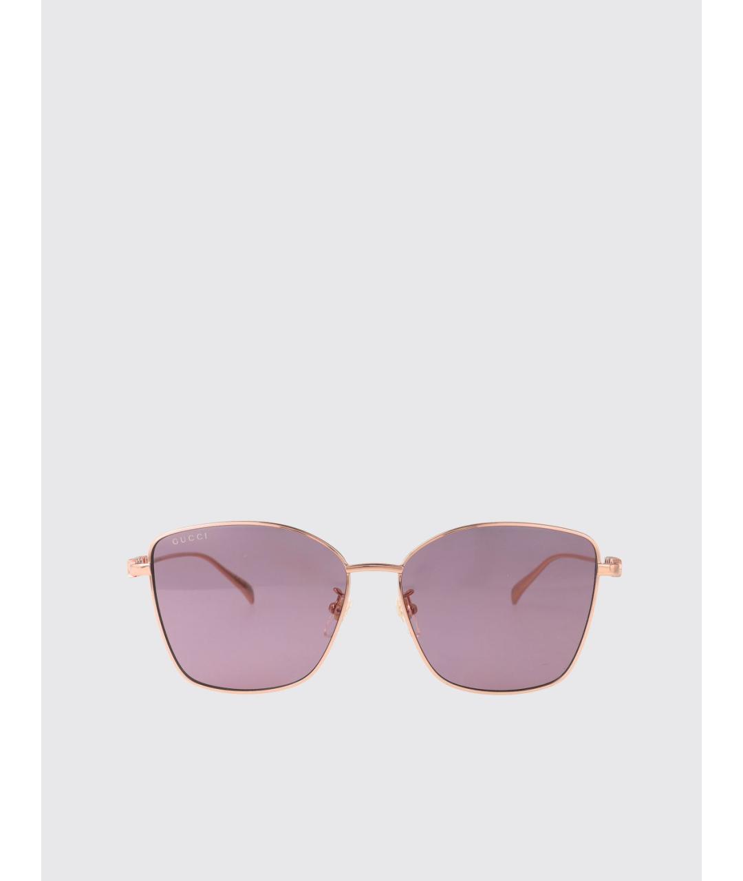 GUCCI Золотые солнцезащитные очки, фото 2